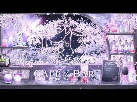 【動く背景】桜のカフェ＆バー【Vtuber向け】 - Kstudio | 配信素材ショップ - BOOTH