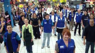 preview picture of video 'Flash Mob Carrefour Givors'