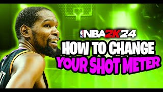 NBA 2K24 How To Change Shot Meter and BEST Methods To Shoot! | NBA 2K24 Shooting Settings/Tips