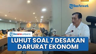 Momen Luhut Temui Aliansi Ekonom Respons Desakan Darurat Ekonomi hingga 100 Ribu Lapangan Kerja Baru