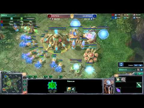 How To w/ vVvTime: Beat a 4gate in PvP... vVvTime v. colMiniGun