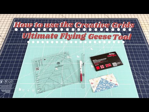 How to Use the Ultimate Flying Geese Tool for Perfect Flying Geese Blocks