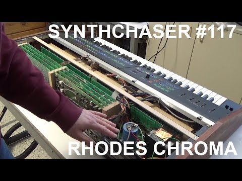 Synthchaser #117 - Rhodes Chroma Repair & Restoration Part 2 - Power Supply & Recapping