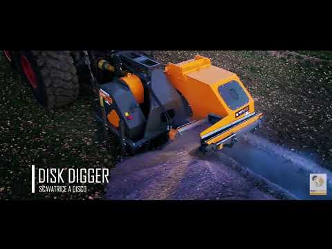 Agri World srl - Mechanical construction / Costruzioni meccaniche - Disk Digger - Scavatrice a disco