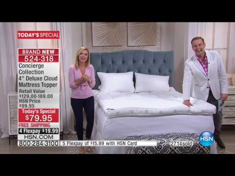 HSN | Concierge Collection Bedding 04.02.2017 - 01 AM