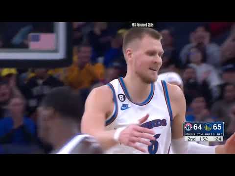 Kristaps Porzingis 34 pts 7 reb 2 ast vs Golden State Warriors | 2023-02-13