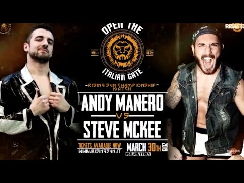 RSWP "Open The Italian Gate" Mar.2019 - Steve McKee vs Andy Manero
