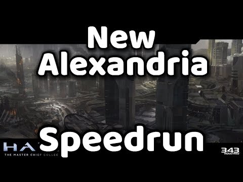 Halo MCC - Reach Speedrun (Part 7: New Alexandria) - Keep Your Foot on the Pedrogas - Guide
