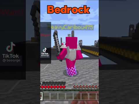 Bedrock PVP Vs Java PVP
