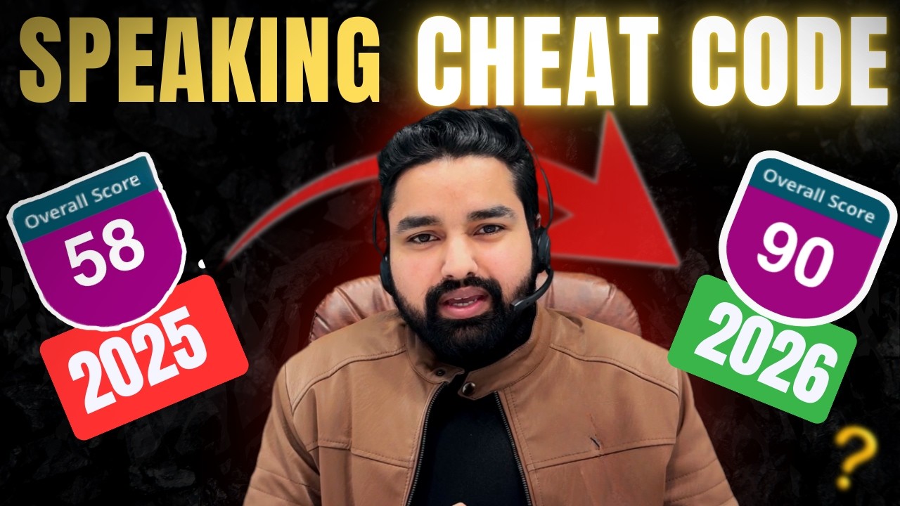 PTE Speaking Score Booster from 58 to 90