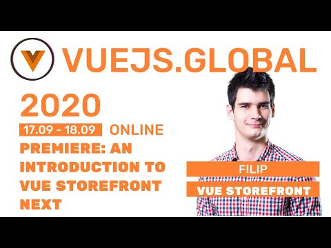 Image thumbnail for talk Introduction to Vue Storefront Next