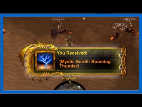 how to get BOOMING THUNDER in warcraft reborn - ascension bronzebeard!