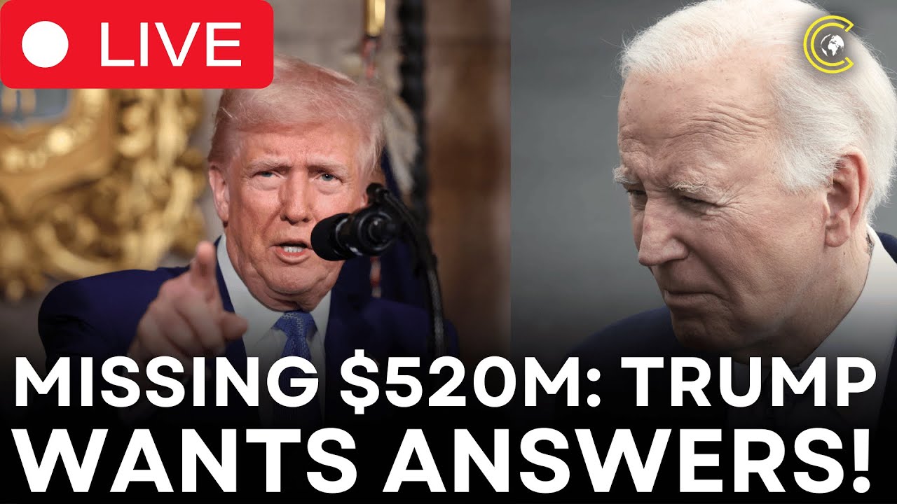 LIVE | Trump Calls Biden’s $520M Consultant Payout “The Biggest Scam in Government!”