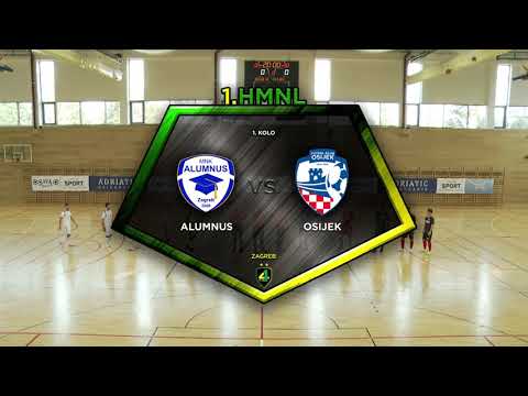 ALUMNUS vs OSIJEK 7:4 (1. kolo, 1. HMNL 20/21)