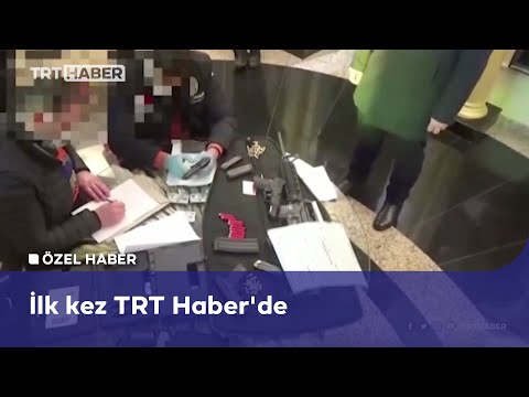 Sedat Peker'in evine operasyon anları ilk kez TRT Haber'de