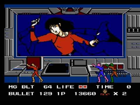 Rolling Thunder NES (2nd loop, Hard mode) - Live-stream