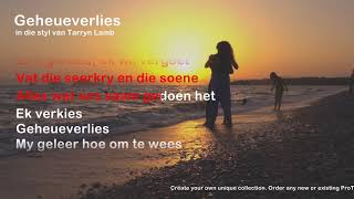 Geheueverlies - ProTrax Karaoke Demo