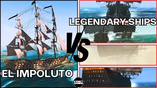 El Impoluto Vs Legendary Ships - MOD made by kamzik123