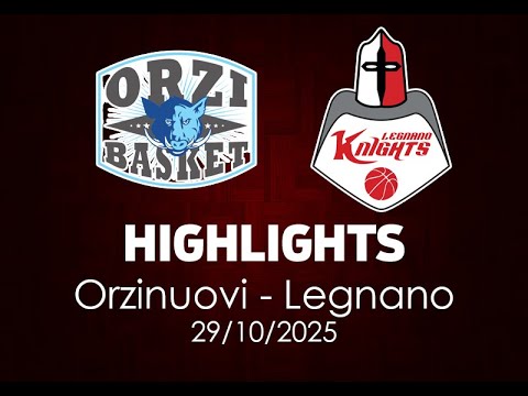 Orzinuovi - Legnano Highlights from October 29, 2025