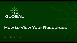 How to Access Your Resources | Members Area