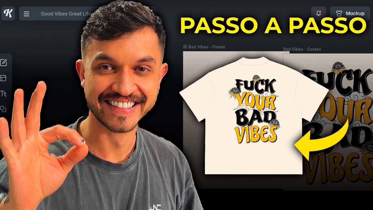 CRIANDO UMA DAS ESTAMPAS MAIS VENDIDAS NA MINHA MARCA | PASSO A PASSO COM A KITTL
