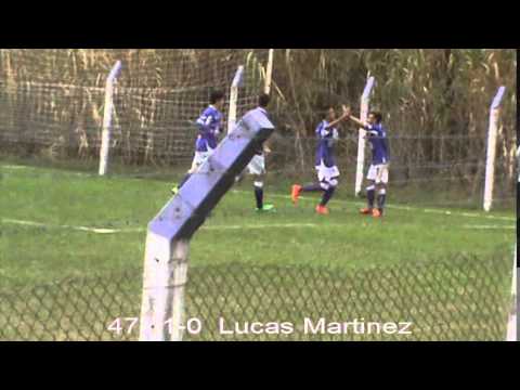 Sub 17 11° Fecha Torneo Apertura 2015 Defensor Sp 1-0 Wanderers - Gol Lucas Martinez