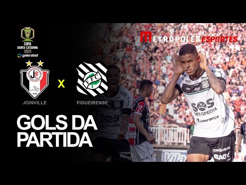 Figueirense goleia Joinville na ida da final da Copa SC 2025