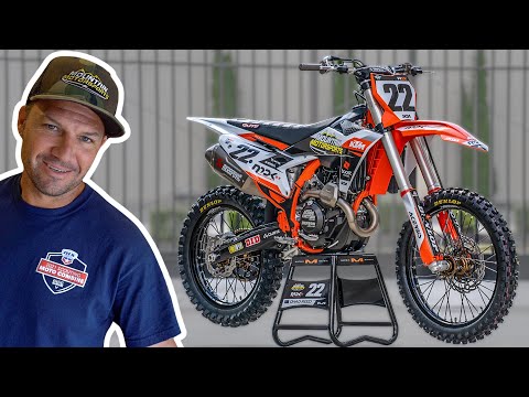 Chad Reed's World Supercross Race Bike Build! 2023 KTM 450 SX-F