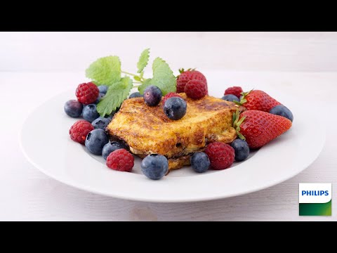 French Toast mit Sommerbeeren (aus dem Airfryer)