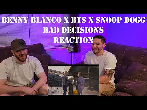First Time Hearing: Benny Blanco x BTS x Snoop Dogg - Bad Decisions Reaction - This Was... Different