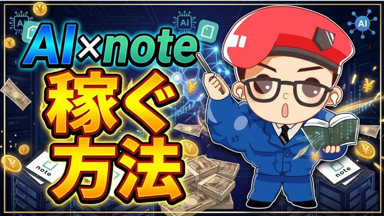 【初心者向け】AI×note副業で月10万円稼ぐためのシンプルな3つの方法を解説