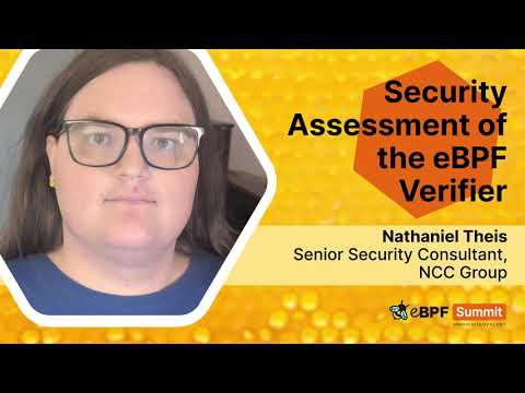 Security Assessment of the eBPF Verifier - Nathaniel Theis