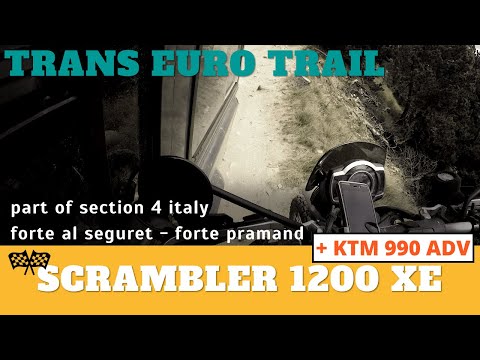 Forte al Seguret - TET Italy Section 4 Trans Euro Trail - Motorcycle Off-Road Tracks