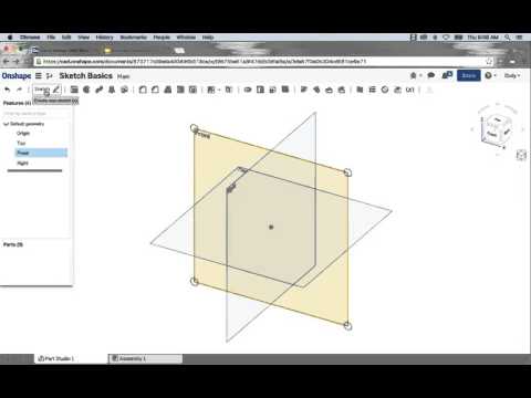 Onshape Sketch Basics | Webinar (February 4th, 2016)