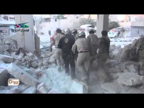 القبعات البيضاء منقذي المدنيين من تحت الأنقاض