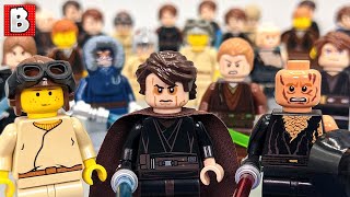 YouTube thumbnail: Every Lego Anakin Skywalker Minifigure Ever!!! Update 2021 | Collection Review