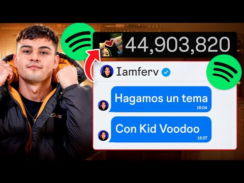 Hice "Tas Textéandome" con Katteyes, Kidd Voodoo