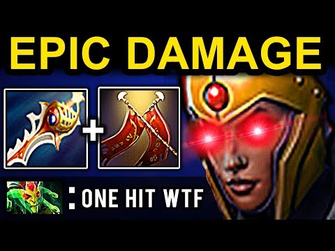 EPIC DAMAGE LEGION COMMANDER DOTA 2 PATCH 7.07 NEW META PRO GAMEPLAY