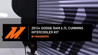 2013+ Dodge Ram 6.7L Cummins Intercooler Kit Installation Guide by Mishimoto