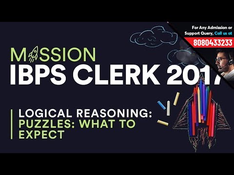 Mission IBPS Clerk 2018 | Puzzles - Logical Reasoning Expected Questions | Tips & Tricks