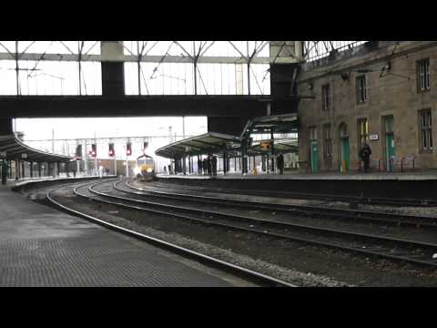 Railfreight traffic at Carlisle and Lancaster- class 37, 57, 66 and 86 locos 9/2/13
