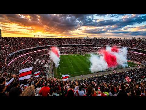 "⚽️ RECIBIMIENTO de RIVER vs Argentinos Jrs | 2026" Barra: Los Borrachos del Tablón &bull; Club: River Plate