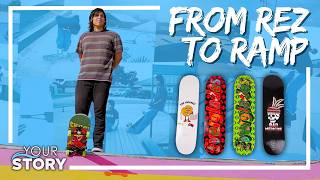 Skating in the EVERGLADES! Miccosukee's Trail Skate Park | Your Story