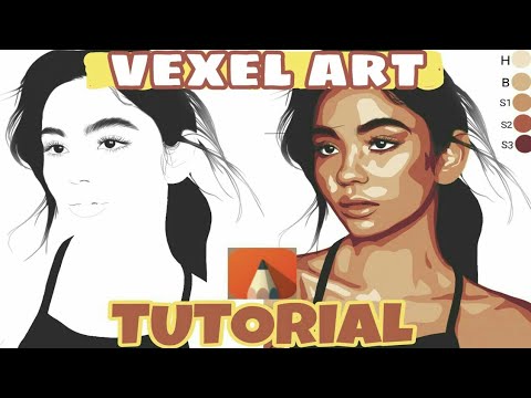 VEXEL ART TUTORIAL -part 1- (for beginners)