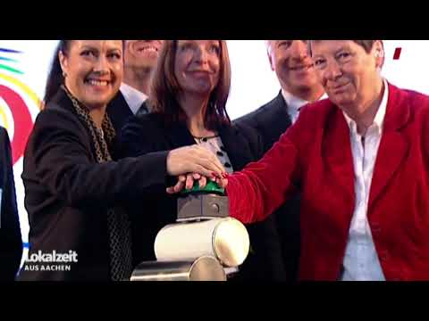 WKS Gruppe | Die Einweihung der 160 Seiten Druckmaschine bei der WDR Lokalzeit.