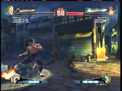 SSFIVAE: Abel (HASever) vs. Fei-long (Ryukichikun)  SD