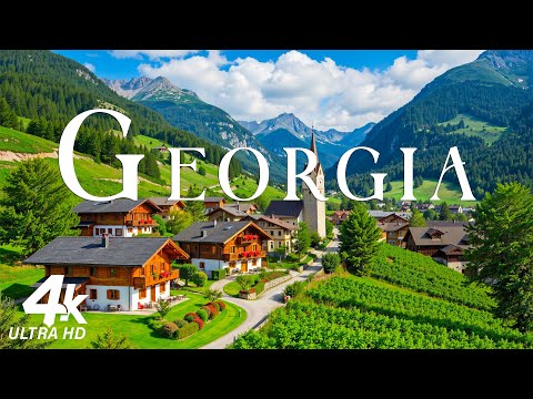 GEORGIA 4K Nature Relaxation Film - Meditation Music Relaxation - Amazing Nature
