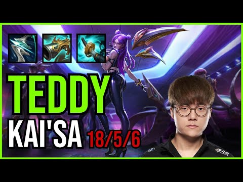 TEDDY - KAI'SA vs. JHIN ADC | KR GRANDMASTER | PATCH 10.25