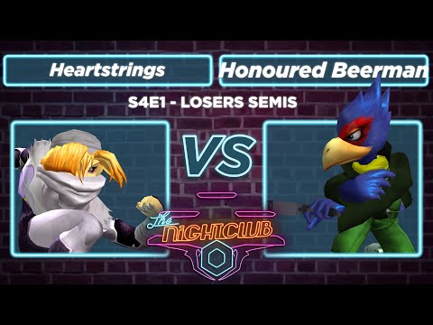 The Nightclub S4E1: Heartstrings vs Honoured Beerman - Losers Semis SSBM