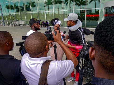 Martin Classic & Maggie Bushiri Arriving in Dar Es Salaam Tanzania